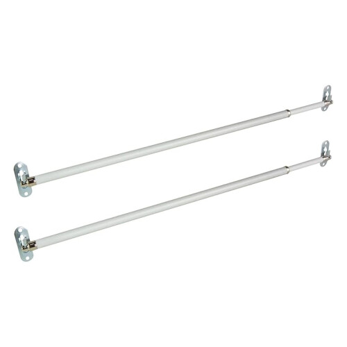 Rund rammestang 8 mm 28 tommer sett med 2