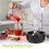 CNF blender reservedele kompatible med Oster blender: Isblade, ABS-base, rustfri stålblad, 2 gummi-O-ringe 6
