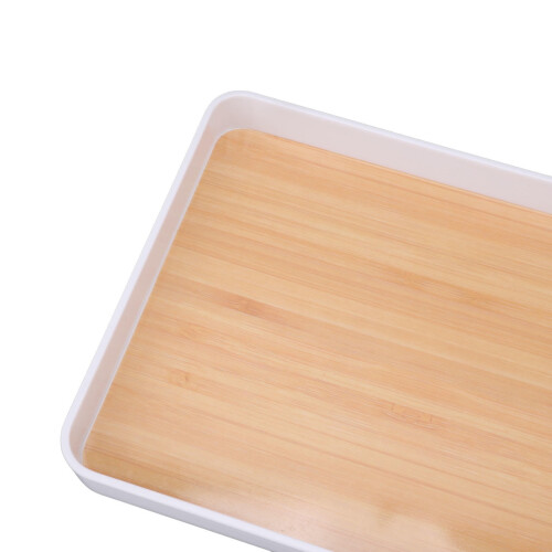 Stackable Rectangular Plastic Tray 35x23cm – Durable, Multi‑Use Storage for Documents, Books, Cosmetics & Kitchen Items 2