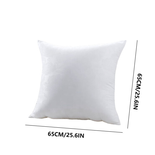 26x26 Pillow Inserts,Throw Pillows for Couch Sofa Bed,Decorative Fluffy Throw Pillow Inserts Cotton Fabric 1