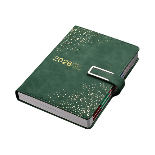 Agenda en cuir 2026, moins de 5 $ - Agenda 2026 avec notes de dates 1