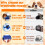 Dog Muzzle Soft Adjustable Mesh for Small Breeds 1 Pack 4