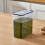 Transparente, luftdichte Aufbewahrungsbox aus Kunststoff mit Deckel (355 ml) 8