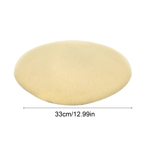 Coussin de chaise rond et moelleux, housse élastique lavable, 33 cm 2