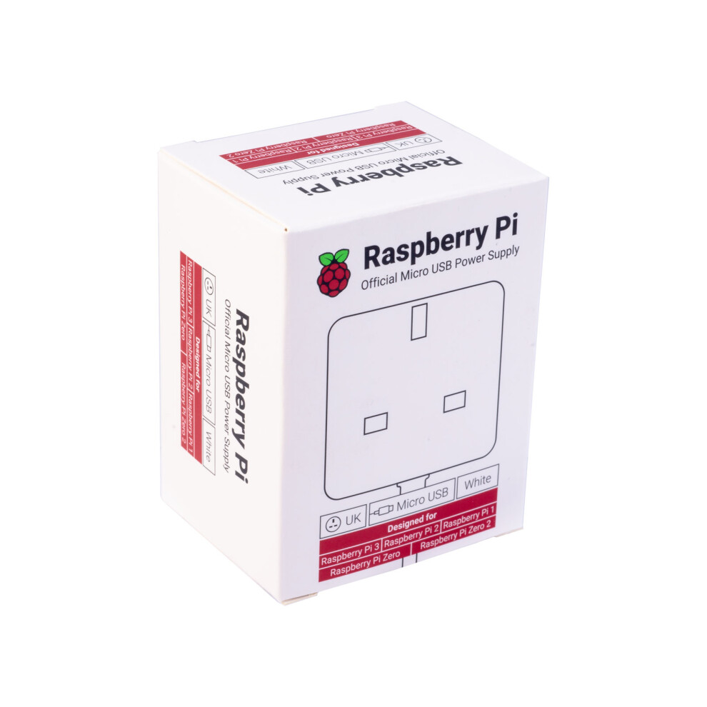 Raspberry Pi Micro Usb Power Supply 12.5W (Uk) 617588405754