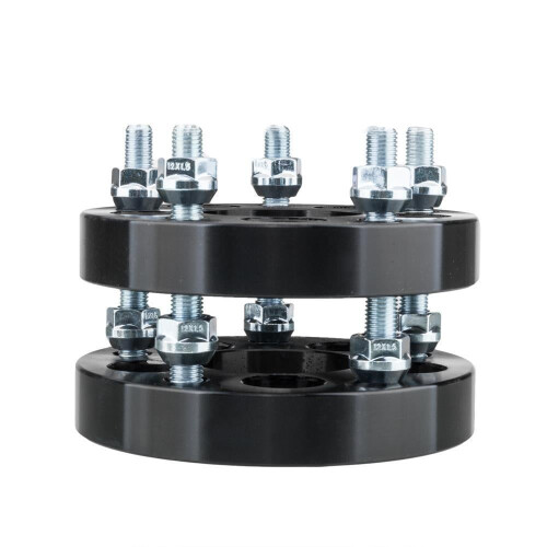 2 peças de 1" | Adaptadores de roda de 5x4 polegadas para 5x4,5 polegadas, espaçadores de 5 furos, 64,1 mm para CT200h 1