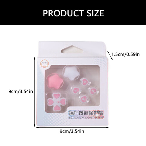 Set capace joystick controler ABXY D-pad 2