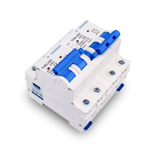 AC Dual Power Manual Transfer Switch MCB 2P+2P 50/60Hz 1