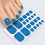 22tips Bakfria Tånagelstickers Heltäckande Tånagellacksremsor 5