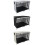 Capa para gaiola de cachorro Oxford 210D preta 42,9 x 29,1 x 29,9 polegadas 4