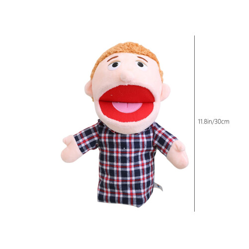 Z-715 Interactive Plush Puppet with Movable Mouth, Soft 2