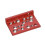 Offset Hinge Pull Plate Multiple Metric Holes Right Angle Backing Plate Pull Handle Set for Car Body 6