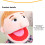 Z-715 Interactive Plush Puppet with Movable Mouth, Soft 4