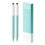 2 τεμάχια ουδέτερο στυλό First Love Heart Gel Ink Pen Αισθητικό περιστροφικό στυλό Στυλό 2