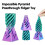 2 τεμάχια Impossible Pyramid Fidget Mini, τρισδιάστατα εκτυπωμένοι σπειροειδείς κώνοι για 2