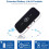 Bluetooth 5.0 sender/modtager 2-i-1 med 3,5 mm Aux 5