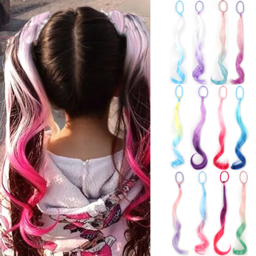 14 Inch Curly Synthetic Ponytail Extension with Elastic Tie 1