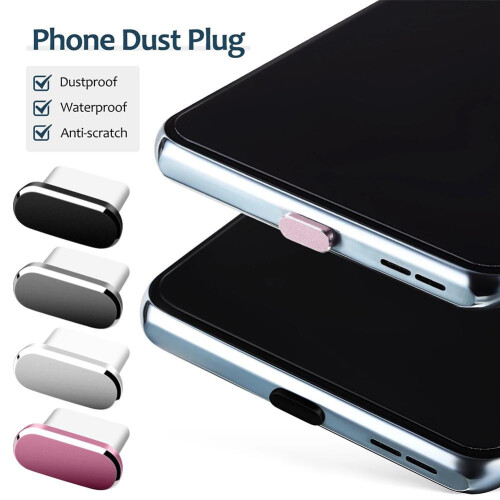 USB C Dust Plugs Type C Dust Covers Phone Port Caps Protectors. 9CU8 2