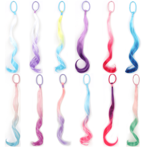 14 Inch Curly Synthetic Ponytail Extension with Elastic Tie 2