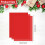 Papel de seda vermelho, 100 folhas, 50,8 x 35,6 cm (20 x 14 polegadas) 2