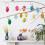 Easter Eggs Hanging Ornaments 12 Pcs Colorful 7
