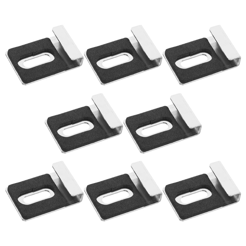 8Pcs Mirror Hooks For Wall Mounting Stainless Steel 304 Clips For Homeowners 9181073314681
