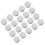 KALLORY 20Pcs Extra Large Buttons Metal Flat Button for Sewing and DIY Projects 8