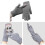 Winterhandschuhe mit Acryl-Fleecefutter (1 Paar) 2