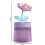 Mini desk humidifier 260ml cool mist with light 4
