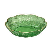 Plateau de service transparent Green Green Premium de 24,4 cm (9,6 pouces) pour la cuisine, polyvalent, idéal pour les fruits, les collations et les