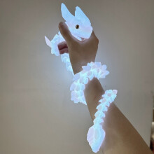 3D tlačená hračka drak fidget s flexibilnými kĺbmi