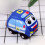 Chaveiro de pelúcia de caminhão de bombeiros 5