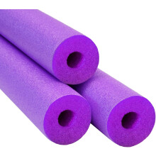 Purple Pool Noodles Swimming Hollow Core Foam Tube, Floating Thick Noodles for Floating, Pool Accessories, 5"