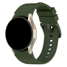 Silikonsvettbeständigt smartklockarmband, universalstorlek, enfärgad, kompatibel med GBD200SM, GMWB5000TVA1 och fler