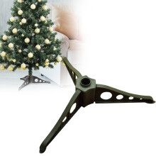 Base triangulaire détachable en plastique pour sapin de Noël (diamètre 0,31 po), remplacement facile à installer pour les pieds de sapin