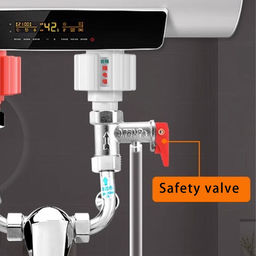 Adjustable Brass Pressure Regulator for Electric Water Heaters Leak-Proof Design 1