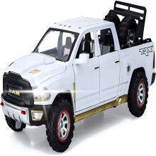 RAM1500litá hračka s autíčkem, světly a zvukem, červená