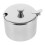 Durable Stainless Steel Sugar and Salt Container Set for Kitchen Silver 6