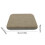 Almofada quadrada de espuma viscoelástica para assento, 33 cm (13 polegadas) 3