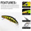 4-teiliges Angelköder-Set, 8 g/6,5 g, Minnow-Angelzubehör, sinkend, Weitwurf, Wasser, Hartköder 5