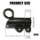 2Pcs Window Gate Security Pull Rings Spring Bounce Door Bolt Automatic Latches Lock Door Hardware Easy to Install 2
