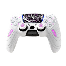Funda protectora para mando de PS5/PS4: antideslizante, resistente al sudor, con adhesivo para el panel táctil, compatible con PS5/PS4.