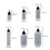 5ml/10ml/20ml/30ml/50ml/100ml Άδειο μπουκάλι με κόλλα και άκρη βελόνας, εργαλείο DIY για quilling, 3