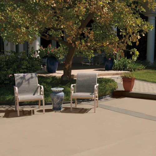 1 Gal. White Solid Color Flat Interior/Exterior Concrete Stain 1