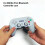 Contrôleur de jeu sans fil For8BitDo Pro3Bluetooth Control1Ler 7