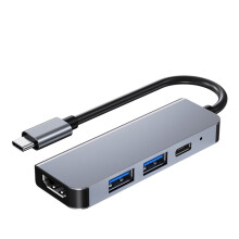 4 / 8 In 1 USB 3.0 Hub For Laptop Adapter PC PD Char 8 Ports Dock Station Usb Multi-port Charging For Multiple Devices,Easy to Use