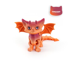 Figiúr Cat Diabhail Aingil Priontáilte 3D 1 phíosa