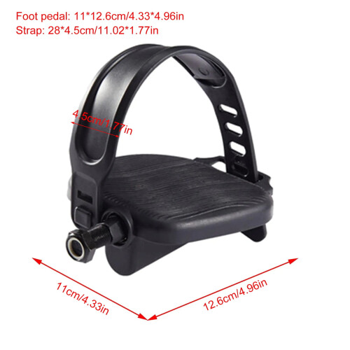 Exercise Bike Pedals with Adjustable Straps – 2 Pack 2