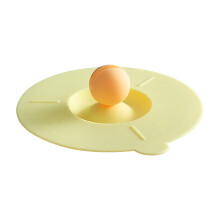 Couvercles de tasses en silicone, anti-poussière et étanches, de qualité alimentaire, fermeture hermétique, couleurs assorties (1 paquet, jaune,