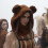 Bear Ear Knit Scarf Hat with Thermal Face Cover 4